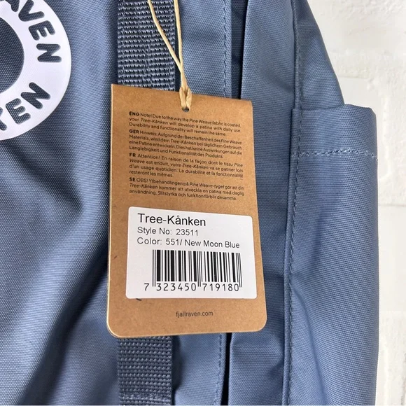 Fjallraven Kånken Backpack in Navy - Picture 2 of 5